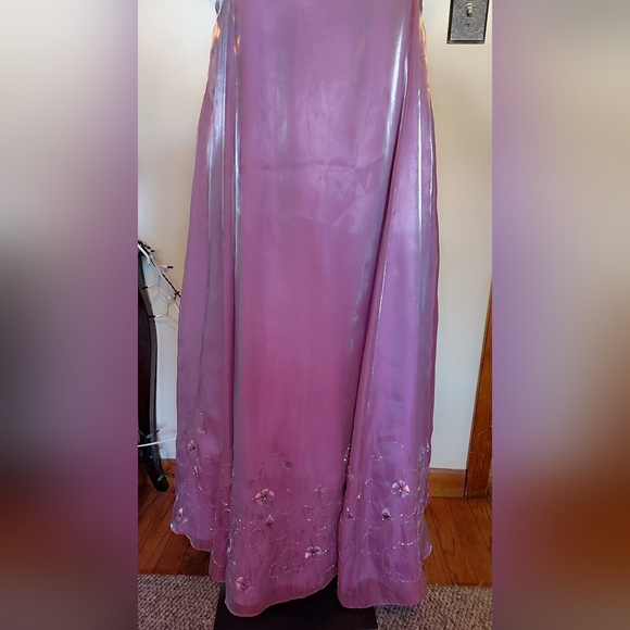 🌸 Nadine Pink Embroidered Dress – Junior Size 22 | Excellent Condition - Picture 6 of 16
